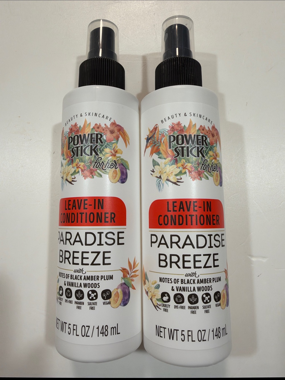 2 Paradise Breeze Leave in Conditioner Power Stick 6 oz Lot